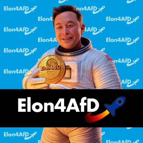 Logo Elon for AfD